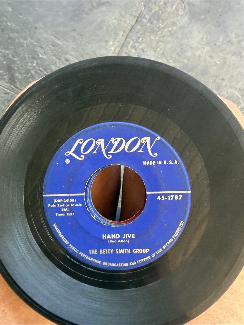 7- London Records 45 RPM